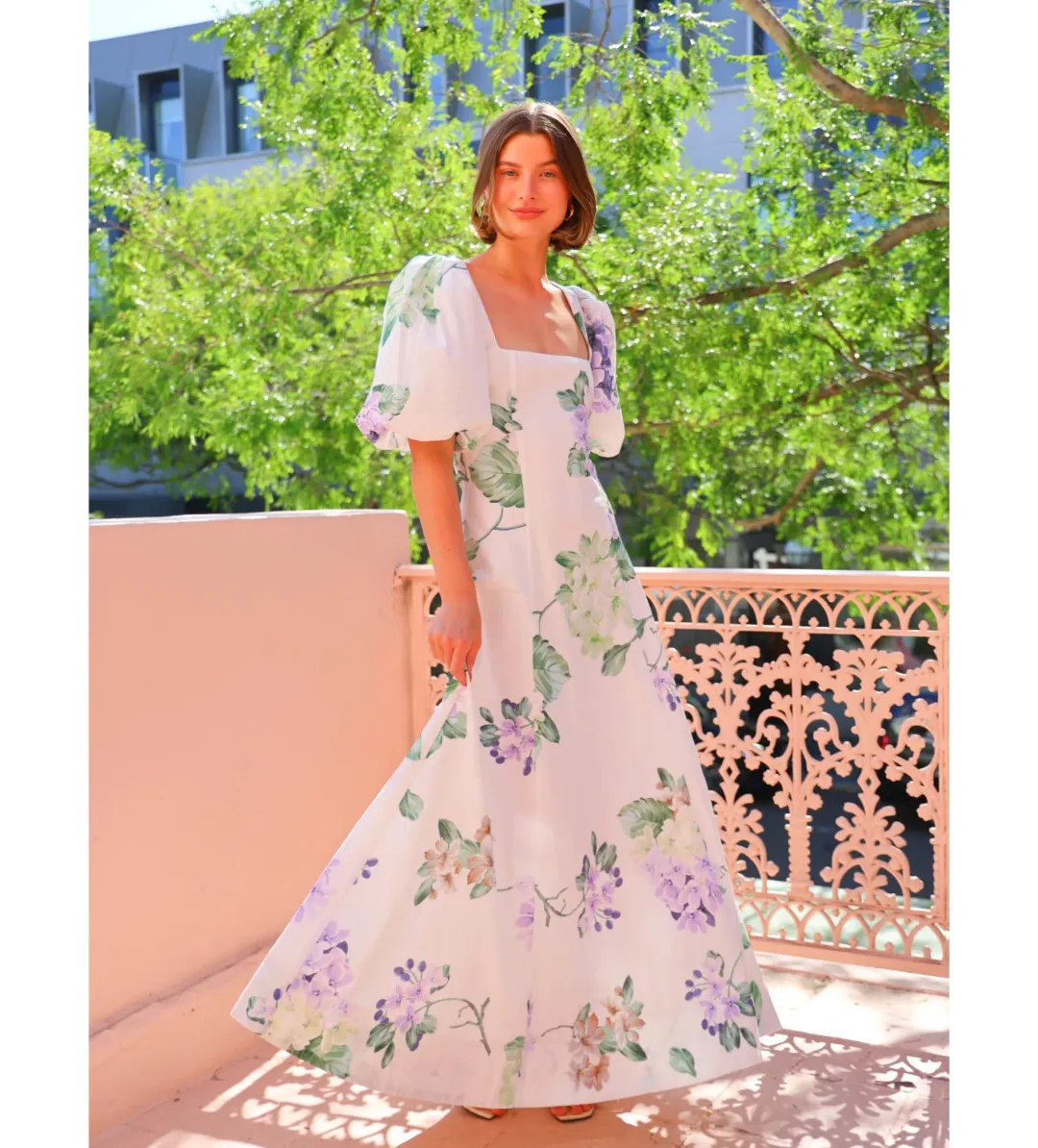 By Nicola Into The Woods Maxi Dress Size AU 8 for rent on The Volte - main image