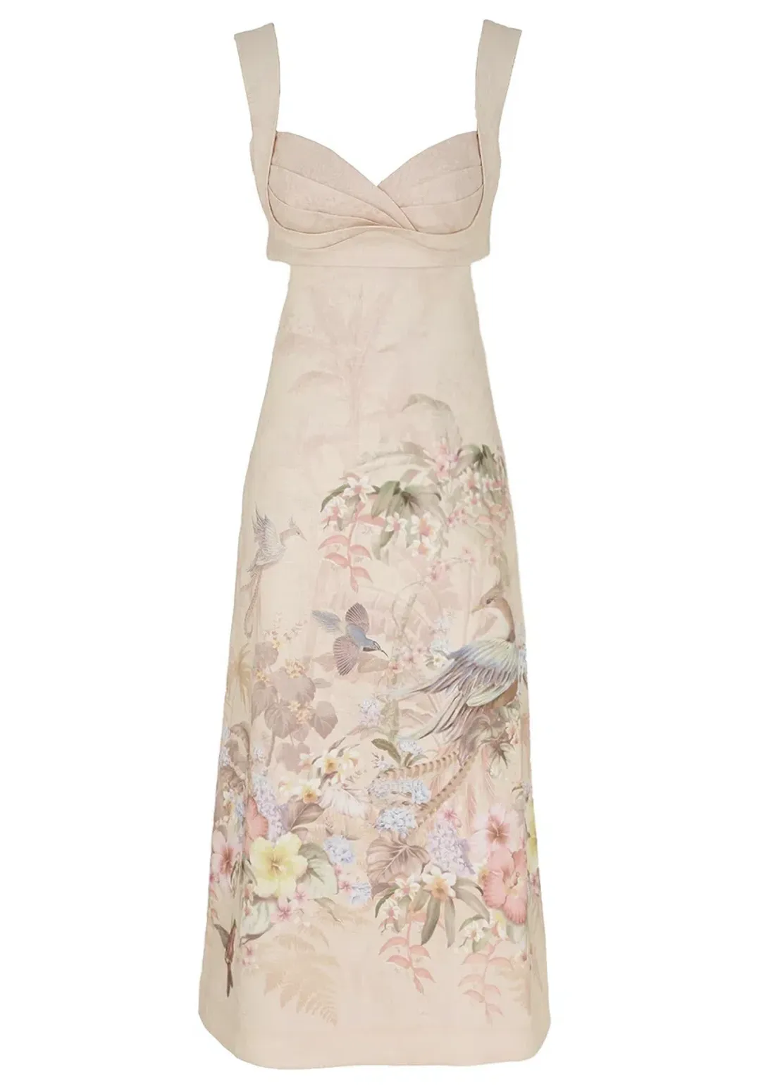 Zimmermann Illuminate Midi Dress AU 8 for rent on The Volte - main image