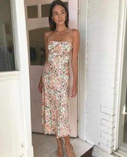 Bec & Bridge Camellia Delights Midi Dress for rent on The Volte - image 1