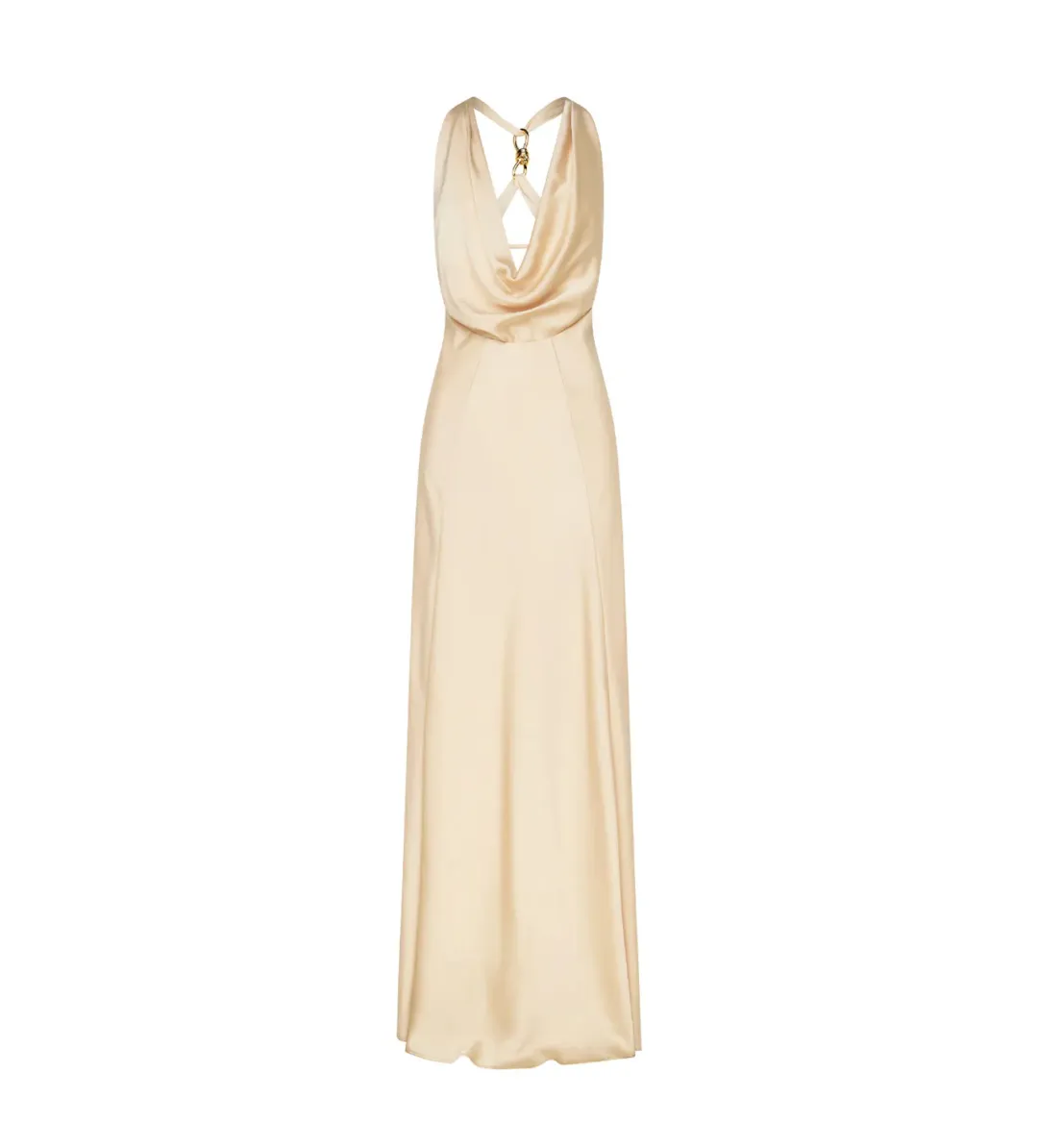 Manning Cartell Charmed Cowl Slip Dress Champagne Size AU 8 for rent on The Volte - main image