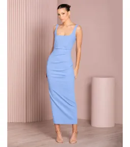 Azzurielle Aeris Dress in Blue Size AU 14 for rent on The Volte - image 1