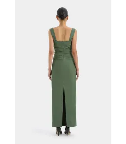 Sir The Label Florent Balconette Gown in Forest Green Size 2 / AU 10 for rent on The Volte - image 5