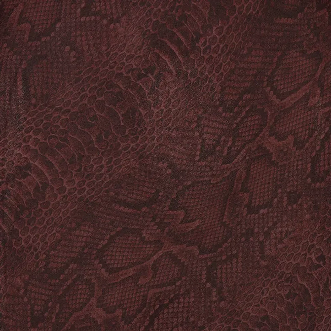 Realisation Par The Penelope Midi Dress Chocolate Brown Python Print Size 10 for rent on The Volte - main image