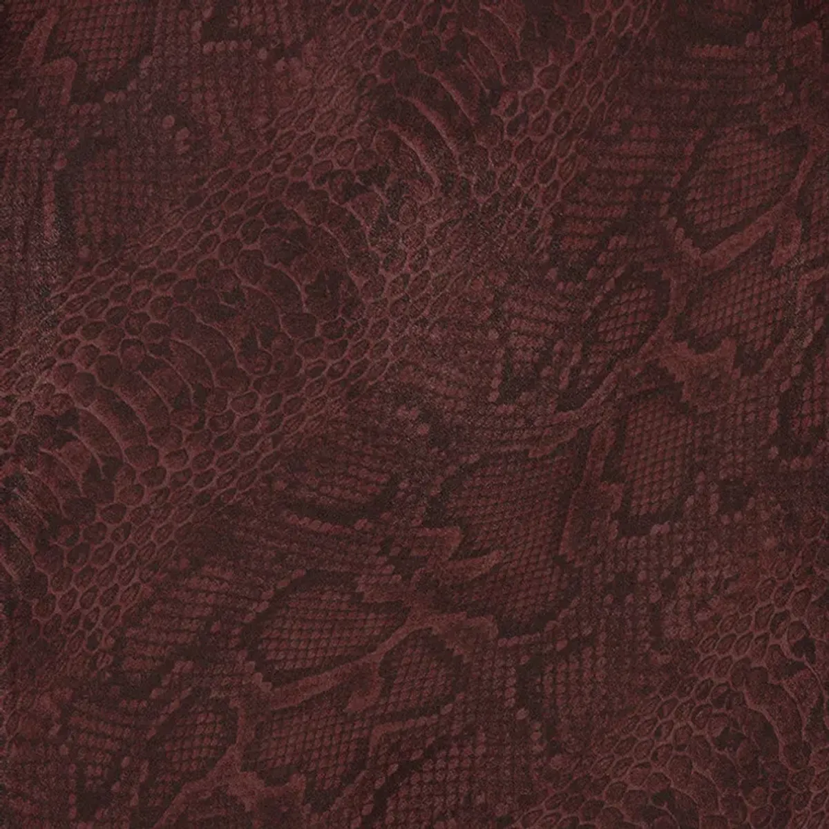 Realisation Par The Penelope Midi Dress Chocolate Brown Python Print Size 10 - Image 4