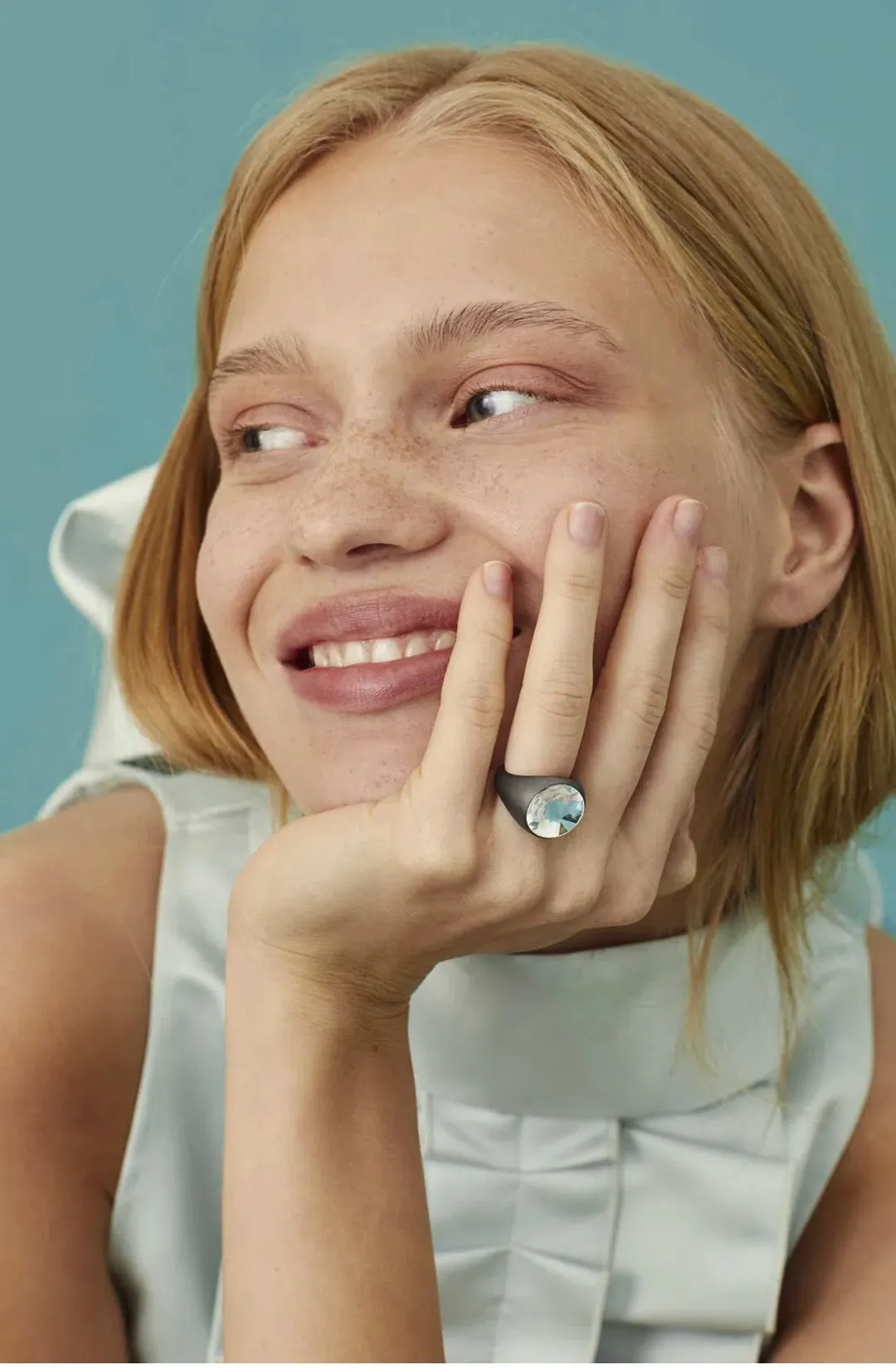 Alexa Chung Mini Blue Size AU 8 for rent on The Volte - main image