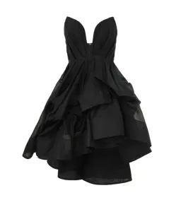 Zimmermann The Illuminate Draped Mini Dress in Black Size 1/Au 10 for rent on The Volte - image 3