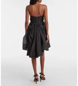 Zimmermann The Illuminate Draped Mini Dress in Black Size 1/Au 10 for rent on The Volte - image 2