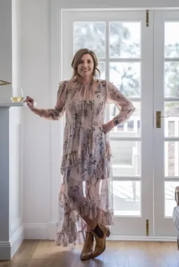 Zimmermann Folly Feathery Dress Floral Size 0/Au 8 for rent on The Volte - image 2