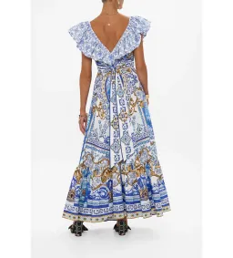 Camilla Azul Adventures Frill Neck Dress With Hardware Size 8 for rent on The Volte - image 3