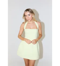 Odd Muse The Ultimate Muse Structured Mini Dress Yellow Size L / AU 12 for rent on The Volte - image 2