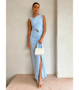 Tojha Lita Dress Powder Blue Size L / AU 12 for rent on The Volte - image 2
