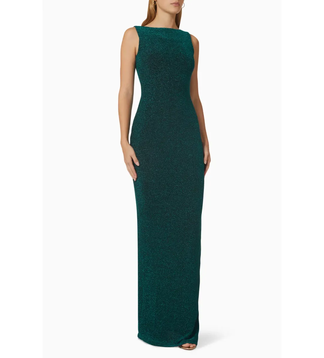 Elle Zeitoune Drew Gown Emerald Size 8 for rent on The Volte - main image