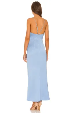 Significant Other Aria Maxi Dress Blue Size 6 for rent on The Volte - image 3