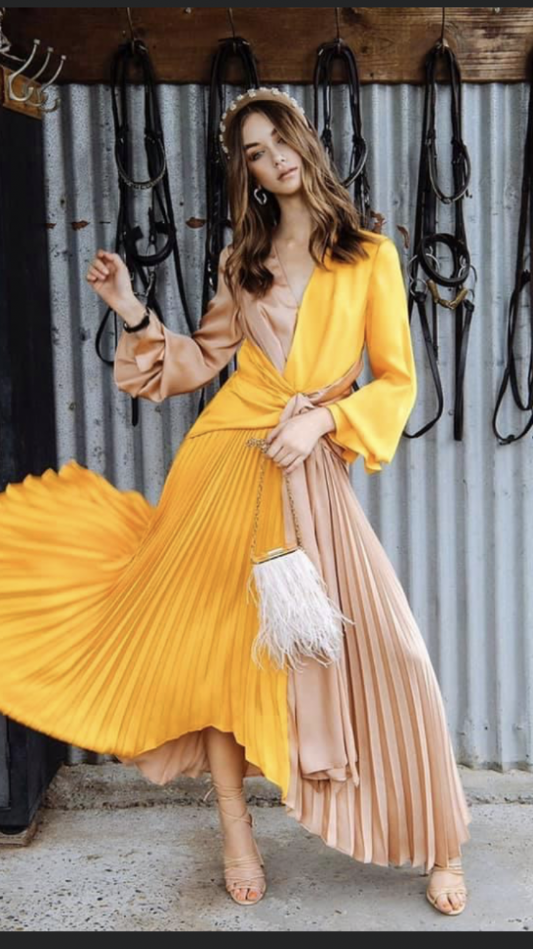 Acler empire dress for rent on The Volte - main image