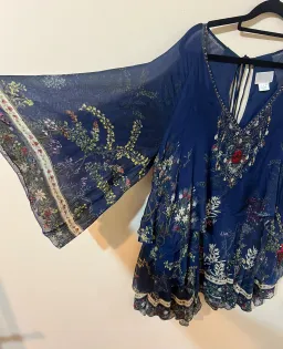 Camilla Wings in Arms Layered Frill Short Dress Size 12/M for rent on The Volte - image 3