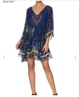 Camilla Wings in Arms Layered Frill Short Dress Size 12/M for rent on The Volte - image 1