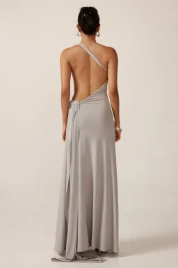 Ance Gria Gaia Gown Silver Blue Size AU 8 for rent on The Volte - image 4