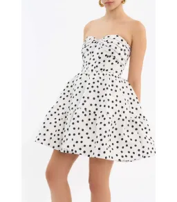 Rebecca Vallance Delia Mini Dress Printed Size 8 for rent on The Volte - image 4