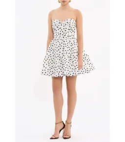 Rebecca Vallance Delia Mini Dress Printed Size 8 for rent on The Volte - image 1