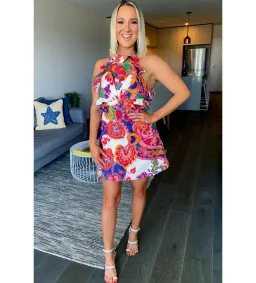 Zimmermann Lovestruck Mini Dress in Floral Paisley Size 1/AU 10 for rent on The Volte - image 5