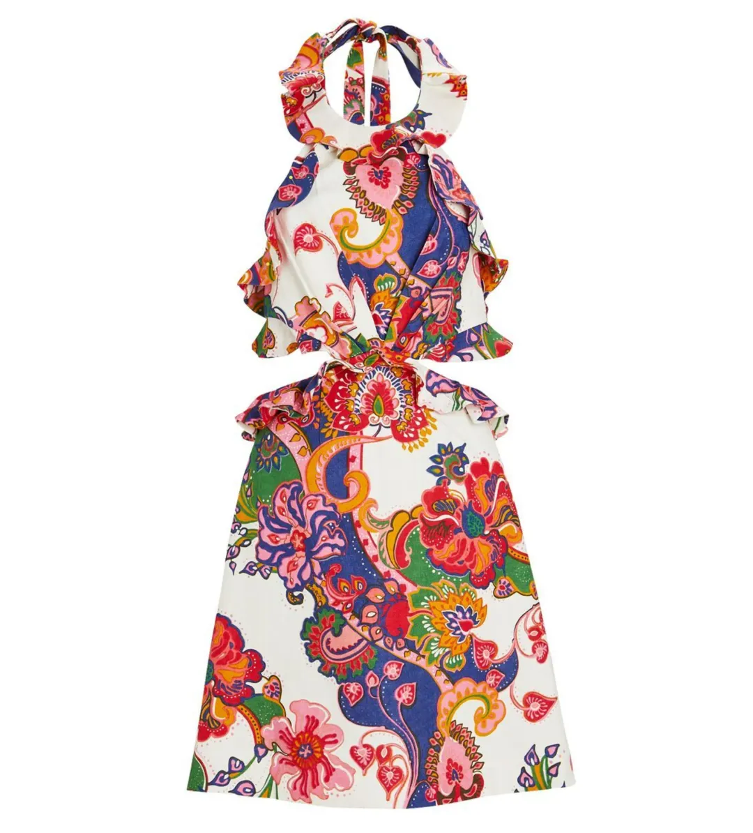 Zimmermann Lovestruck Mini Dress in Floral Paisley Size 1/AU 10 for rent on The Volte - main image