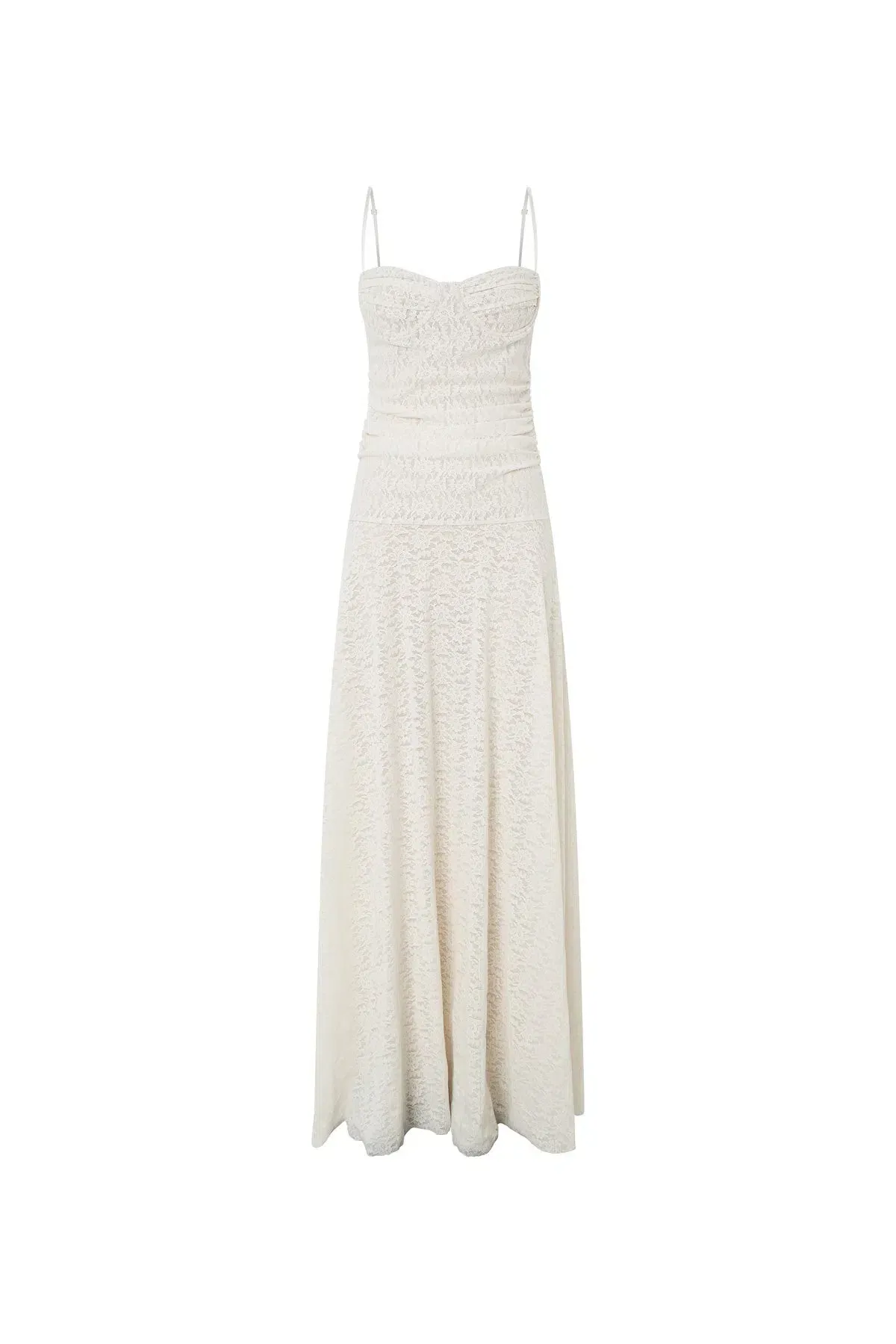 Camilla & Marc Camille Lace Maxi Dress Cream Size 8 - Image 6