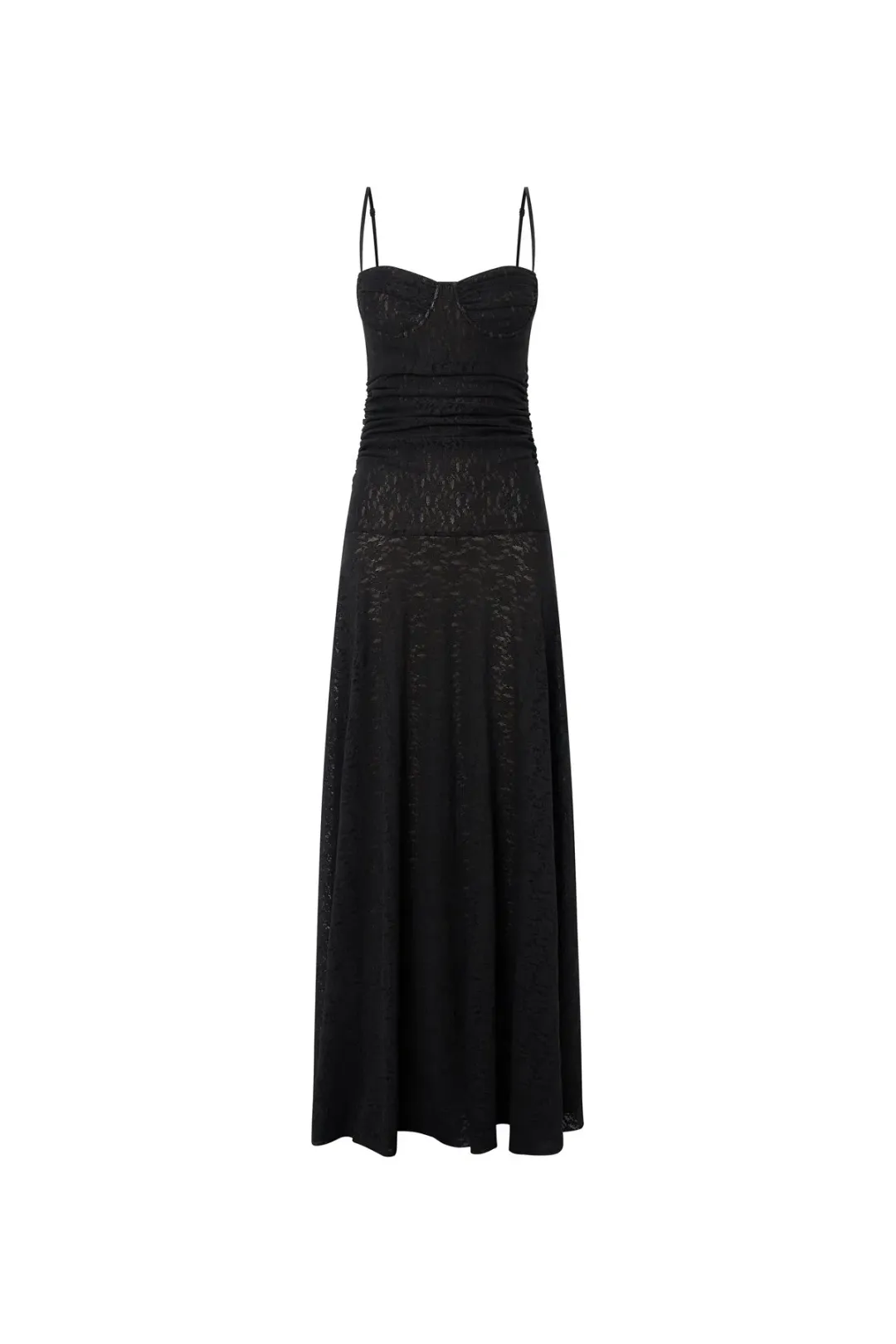 Camilla & Marc Camille Lace Maxi Dress Black Size 8 for rent on The Volte - main image