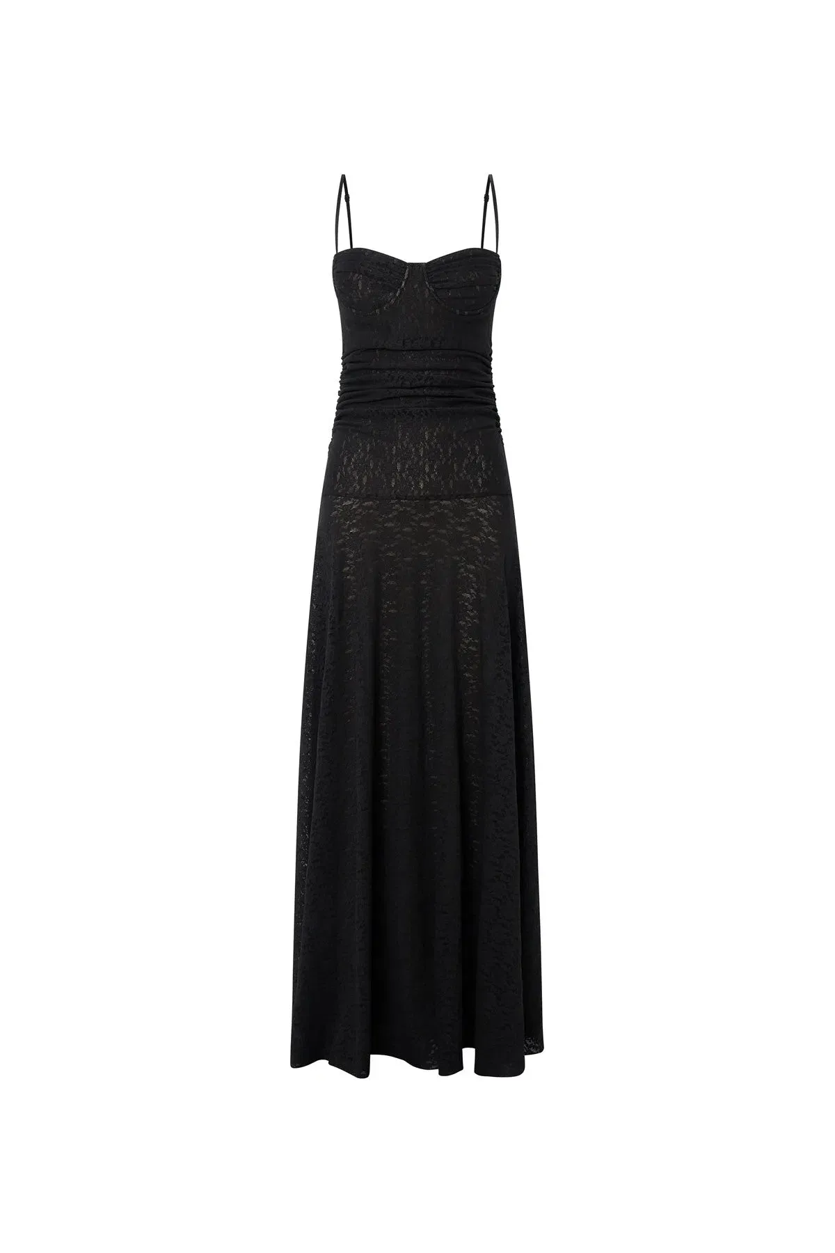 Camilla & Marc Camille Lace Maxi Dress Black Size 8 - Image 6