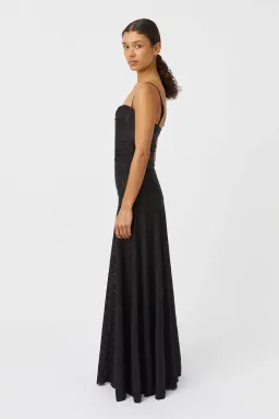Camilla & Marc Camille Lace Maxi Dress Black Size 8 for rent on The Volte - image 4