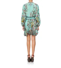 Camilla Millas Backyard Shirred Relaxed Short Dress Size S / AU 10 for rent on The Volte - image 3