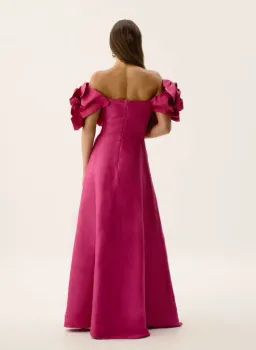 Aje Etta Gown Pink Size AU 10 for rent on The Volte - image 4