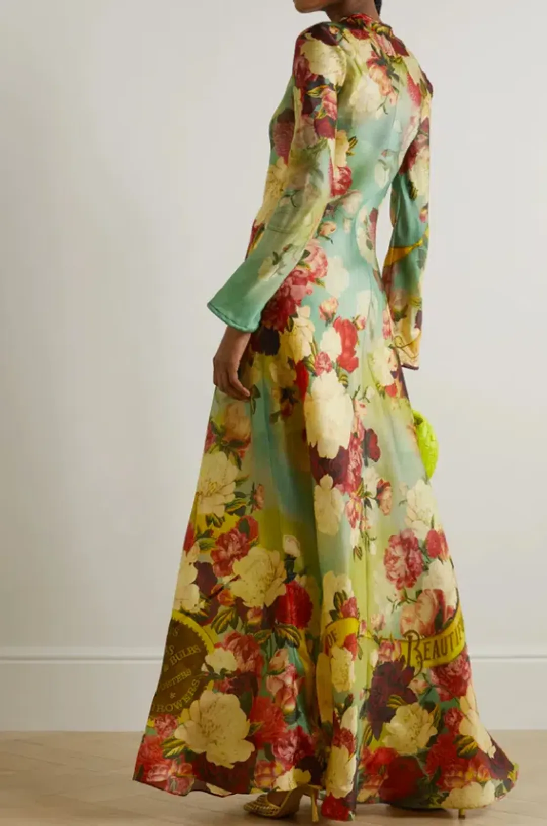 Zimmermann Wonderland Silk Bias Maxi Slip Dress Size AU 12 for rent on The Volte - main image