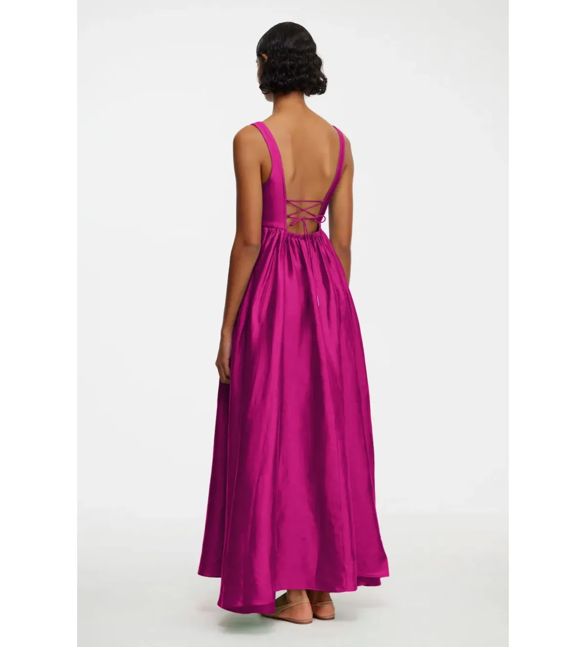 Acler Sandgate Maxi Dress in Plum Size 12 - Image 3