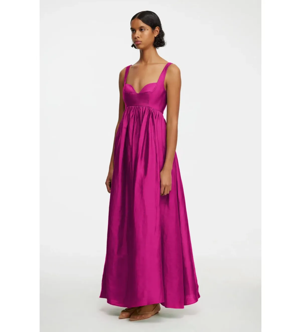 Acler Sandgate Maxi Dress in Plum Size 12 - Image 2