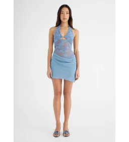Benni Rocky Mini Dress in Storm Size AU 6 for rent on The Volte - image 1