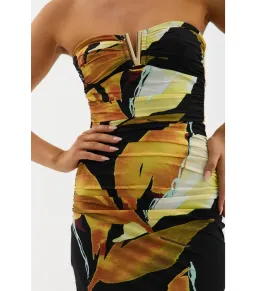 Rebecca Vallance Paradise of Petals Gown Print Size AU 10 for rent on The Volte - image 4