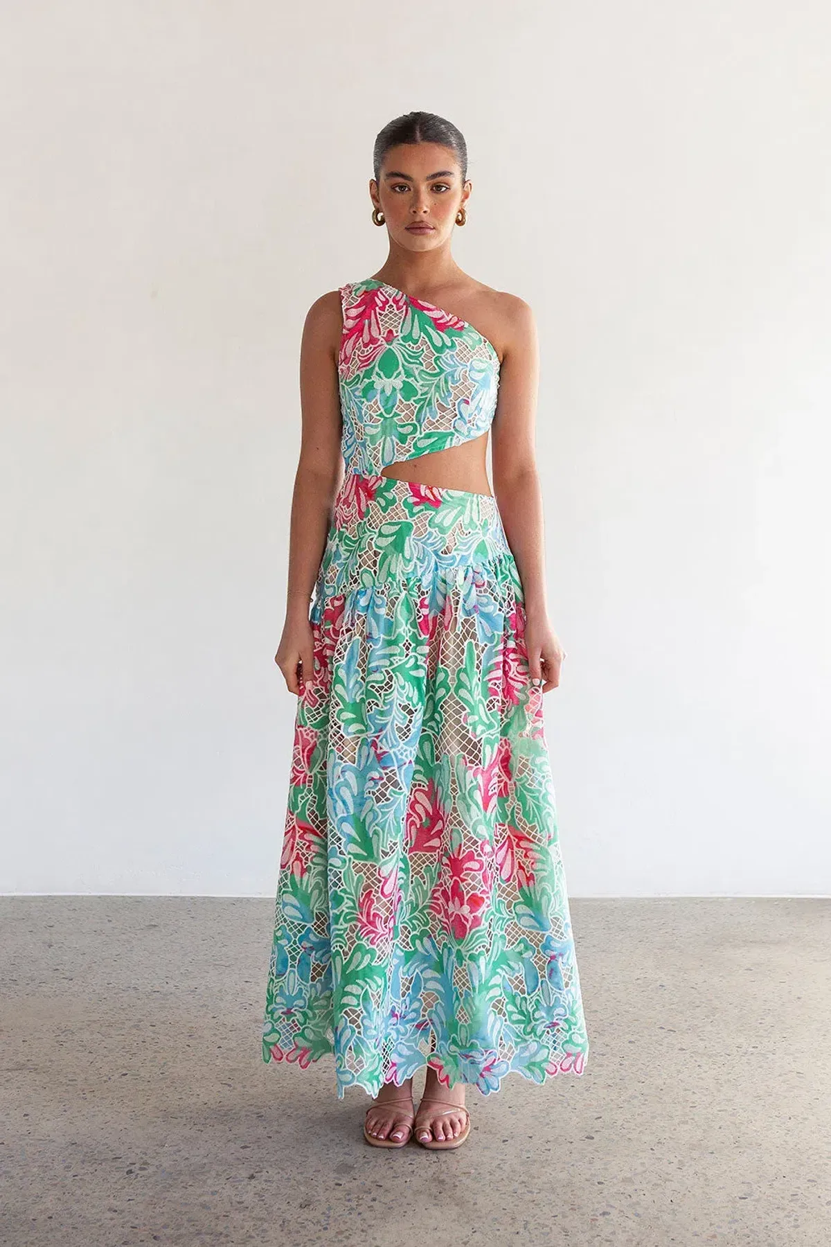 Zaco Tribeca Dress Floreale AU 8 for rent on The Volte - main image