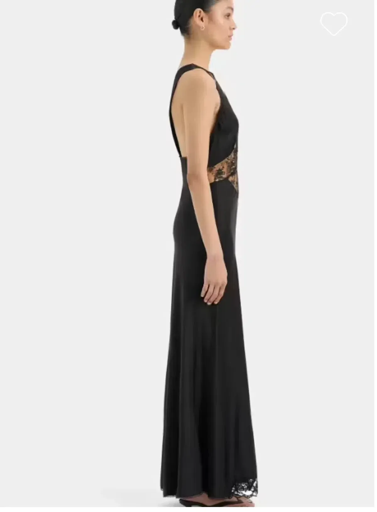 Sir The Label Aires Cut Out Gown Black Size 2/Au 10 - Image 3
