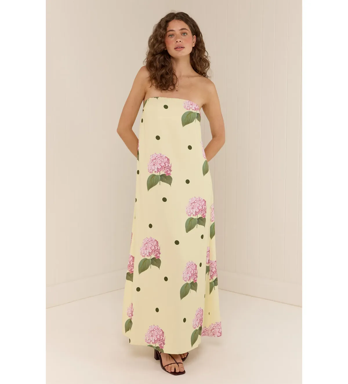 Palm Noosa Alessia Maxi Dress Portofino Polka Dot Size 10 - Image 1