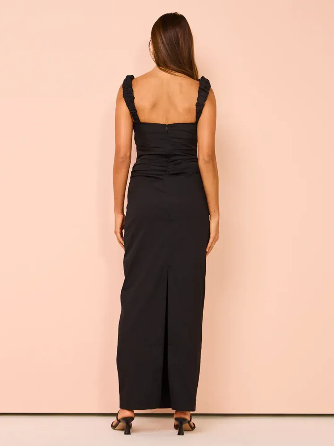Sir The Label Azul Balconette Gown Black Size 1 / AUS 8 for rent on The Volte - main image
