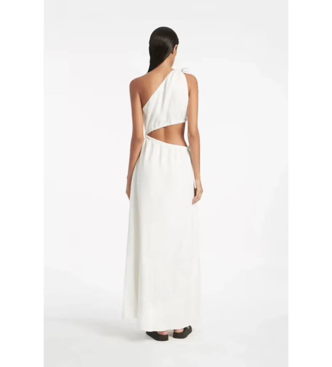 Sir The Label Blanche Asymmetrical Gown White Size 8 for rent on The Volte - main image