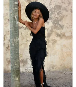 Rat & Boa Serena Dress Black Size M / AU 10 for rent on The Volte - image 3