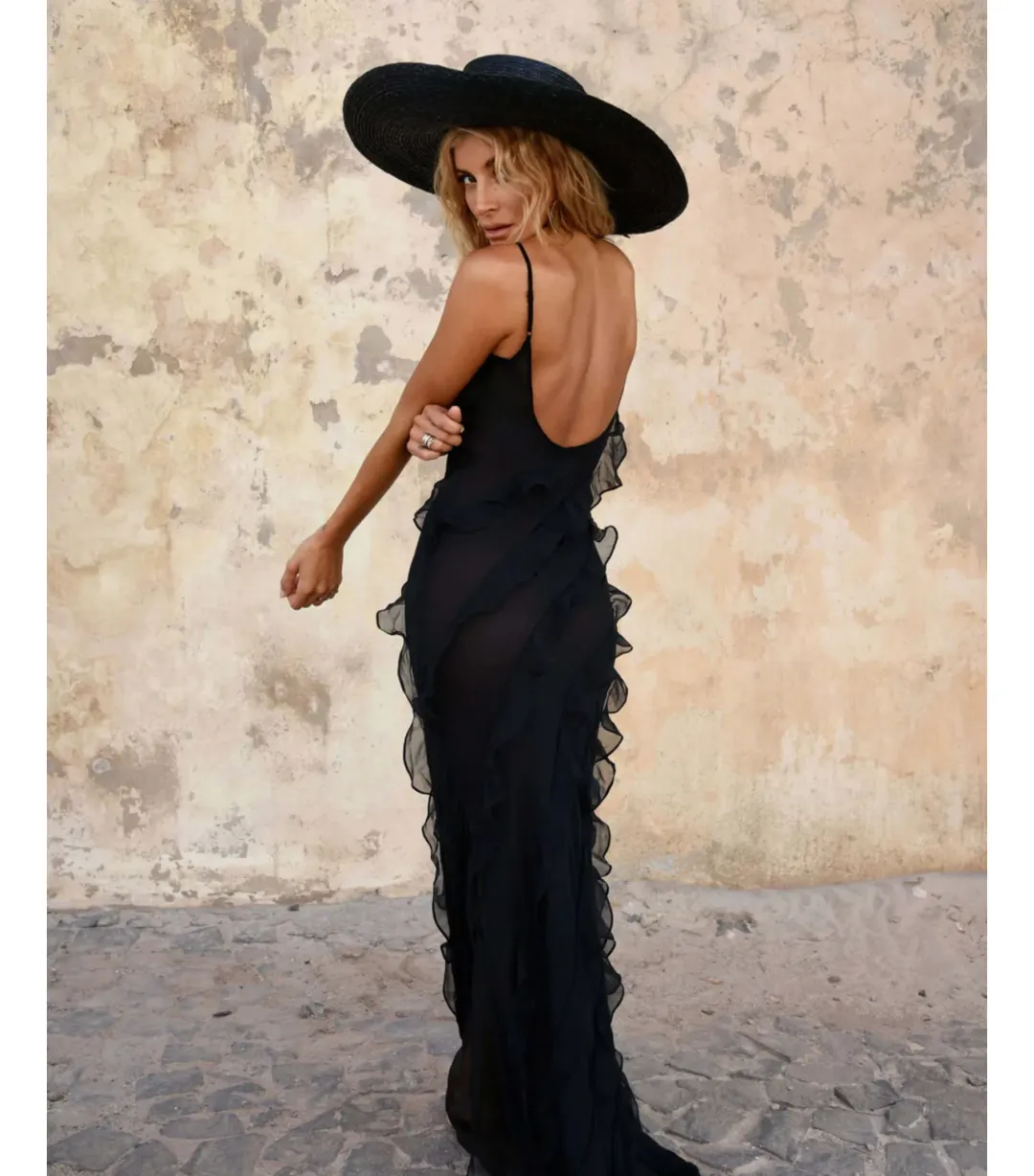Rat & Boa Serena Dress Black Size M / AU 10 for rent on The Volte - main image