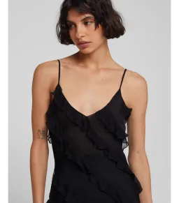 Rat & Boa Serena Dress Black Size M / AU 10 for rent on The Volte - image 2