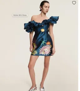 Alemais Dorian Mini Dress Size 10 for rent on The Volte - image 5