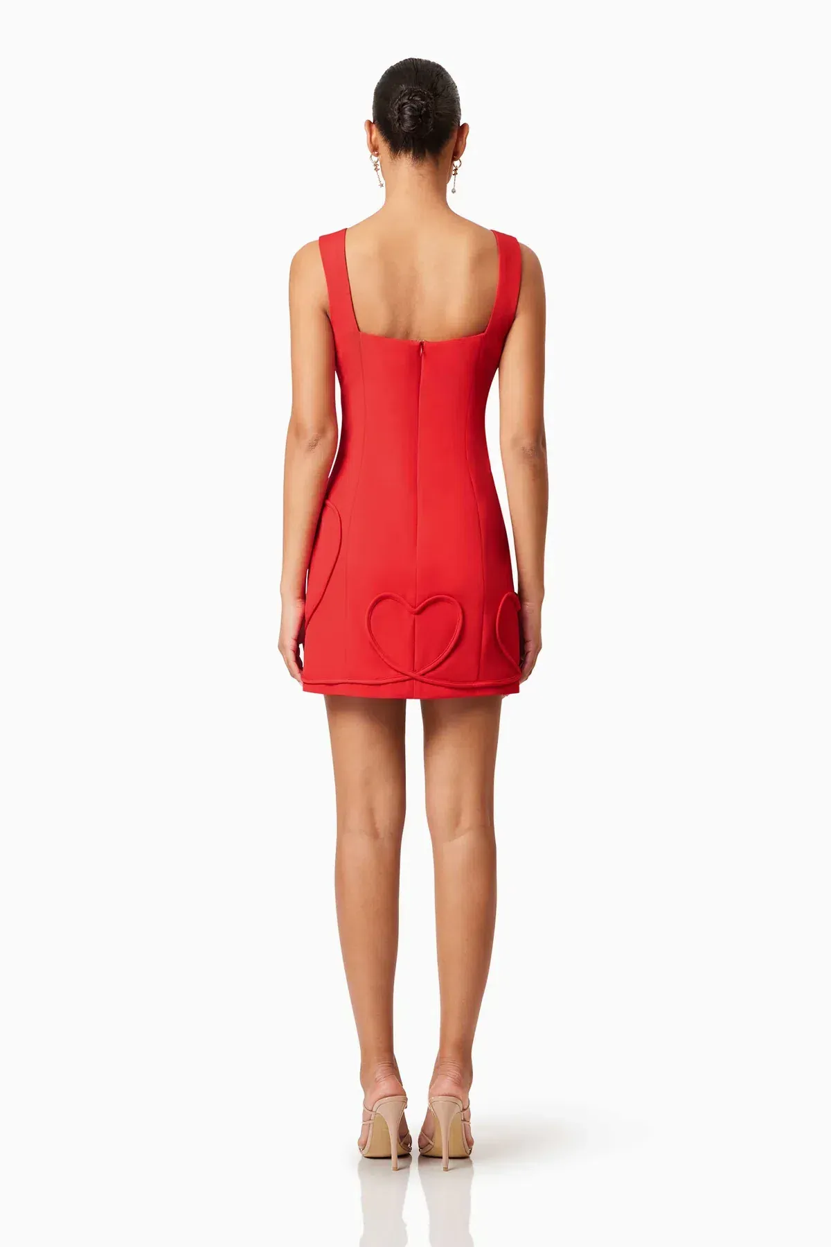 ELLIATT Buttercup Party Mini Dress Red Size M - Image 2