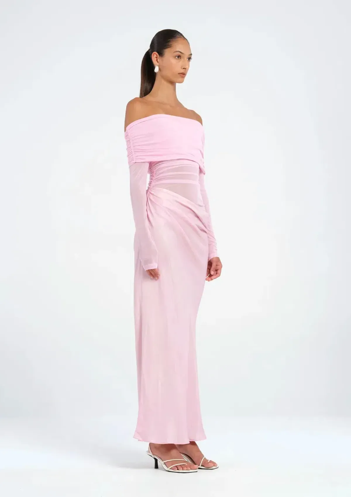 Yasmin Off-Shoulder Maxi Dress size 8 - Image 2