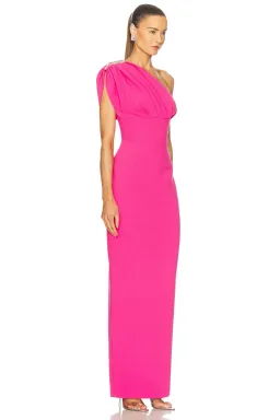 Rachel Gilbert Winnie Gown in Hot Pink Size 8 for rent on The Volte - image 2