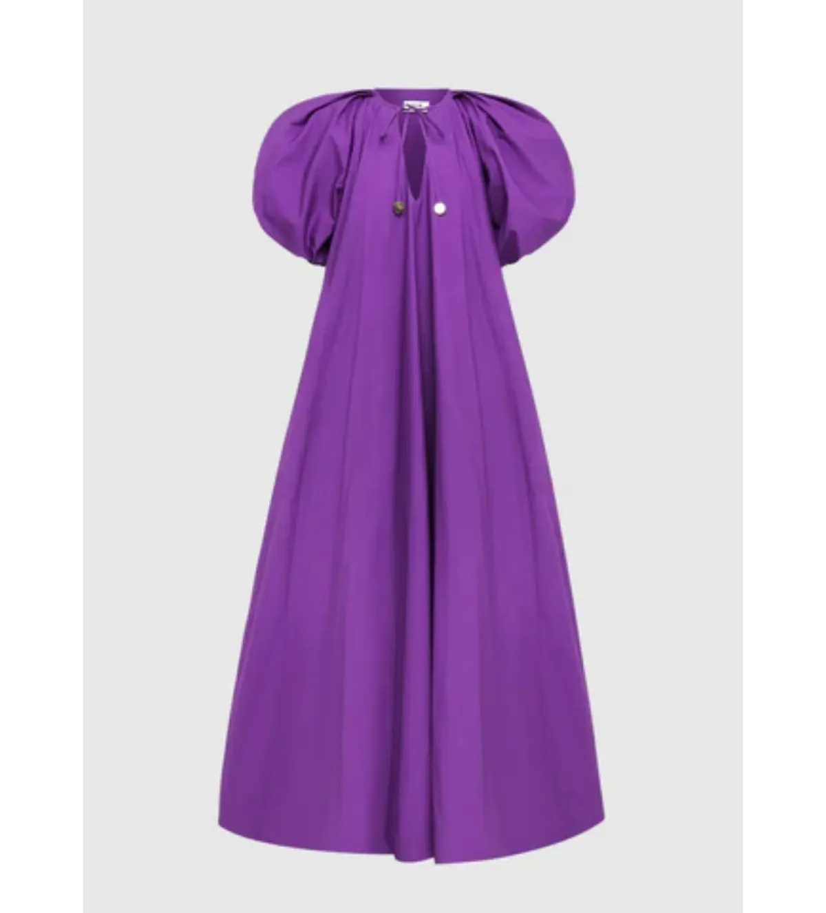 Leo Lin Noelle Bishop Sleeve Maxi Dress Purple Size 4 - Image 1