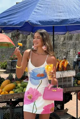 With Harper Lu low back mini dress for rent on The Volte - image 1